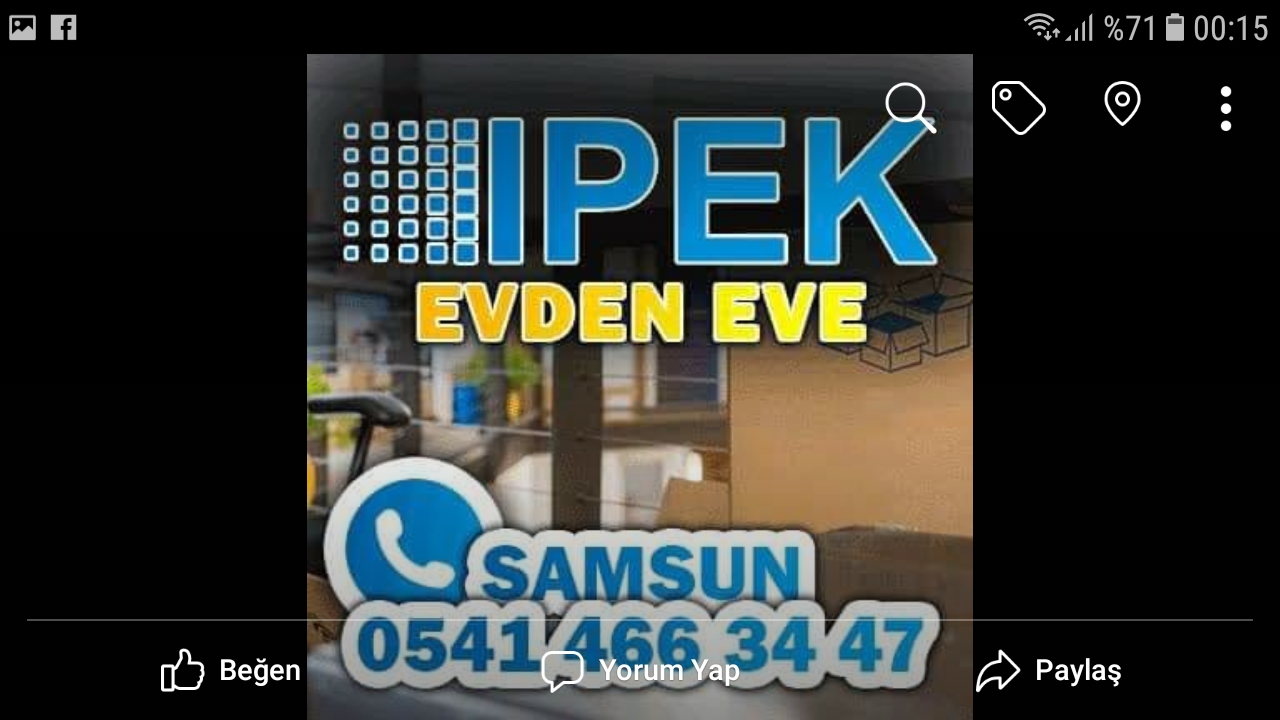 Samsun ipek Nakliyat Evden Eve Nakliyat Platformu